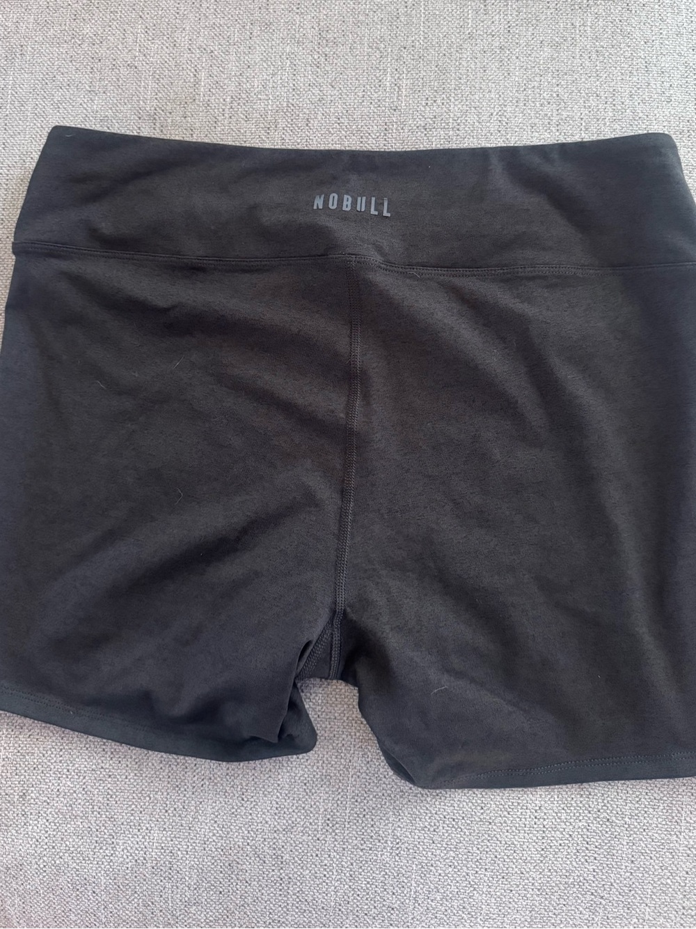 NOBULL Women's Black High-Waist Bike Shorts
